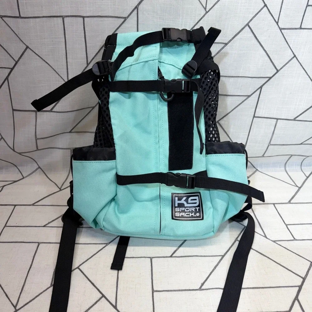 K9 Sport Sack Dog Carrier Backpack Small Mint Green Forward Facing Pet Carrier